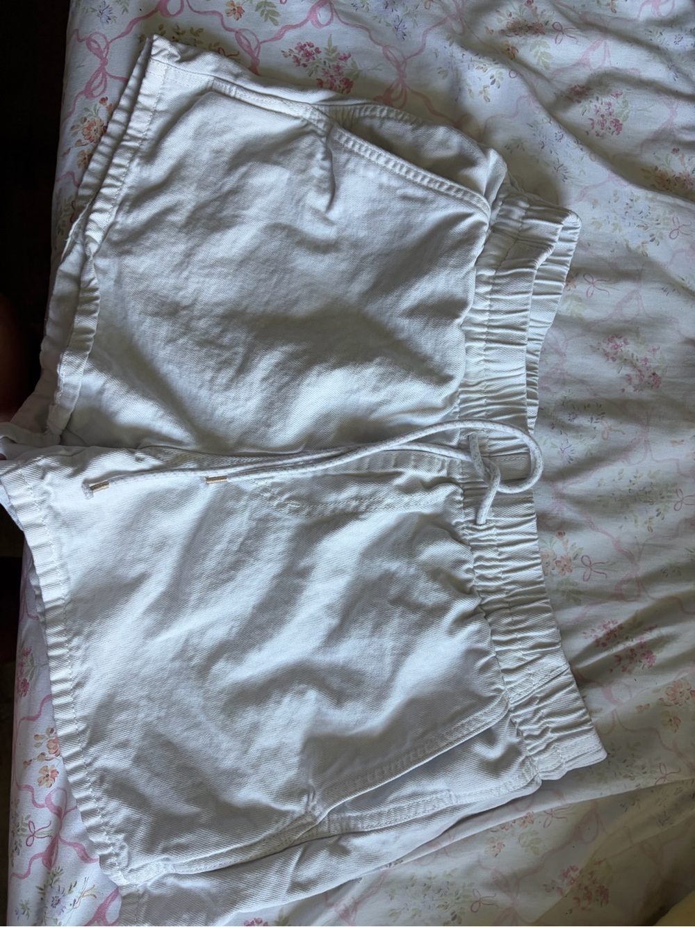 White shorts